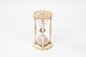  - Bone hourglass, late 19th century