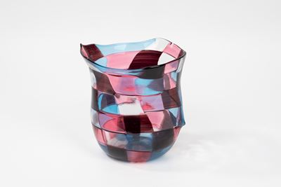 Vaso in Vetro di Murano, Venini, Anni '50 del Novecento
