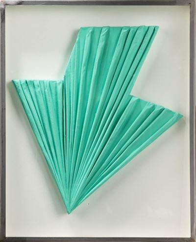 Senza titolo (acrilico su piombo, 2002)
