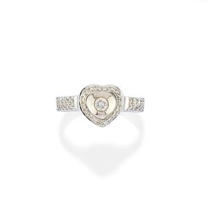  - Anello con diamanti