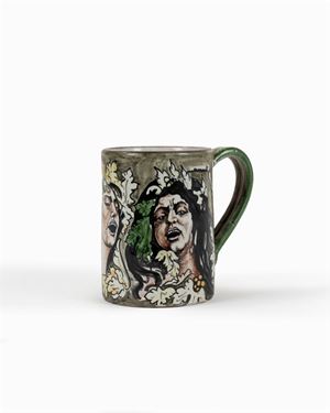 Cascella Basilio - Glass with Bacchae
