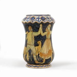 Cascella Tommaso - Vase with shepherds' dance