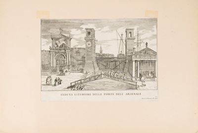 Veduta Esteriore delle Porte Dell'arsenale
