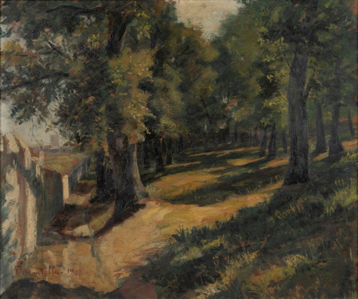 Luigi Martella - Coppia di paesaggi