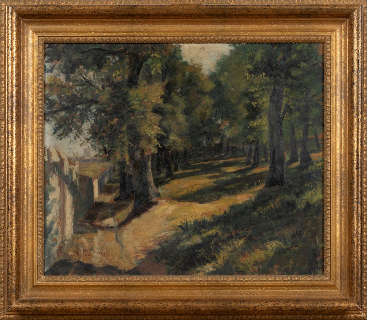 Luigi Martella - Coppia di paesaggi
