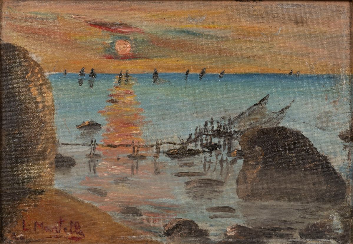 Luigi Martella - Coppia di paesaggi