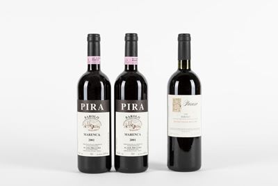Luigi Pira, Barolo DOCG 2001 (2 BT); Parusso Armando, Bussia Vigna Rocche Barolo DOCG 1999 (1 BT)