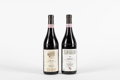 Elio Grasso, Runcot Barolo Riserva 1996 e Ginestra Vigna Casa Mate Barolo 2001