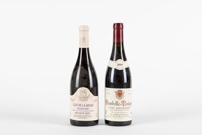 Domaine Michel Magnien, Clos de la Roche Grand Cru 2001 (1 BT) e Alain Hudelot-Noellat, Les Charm...