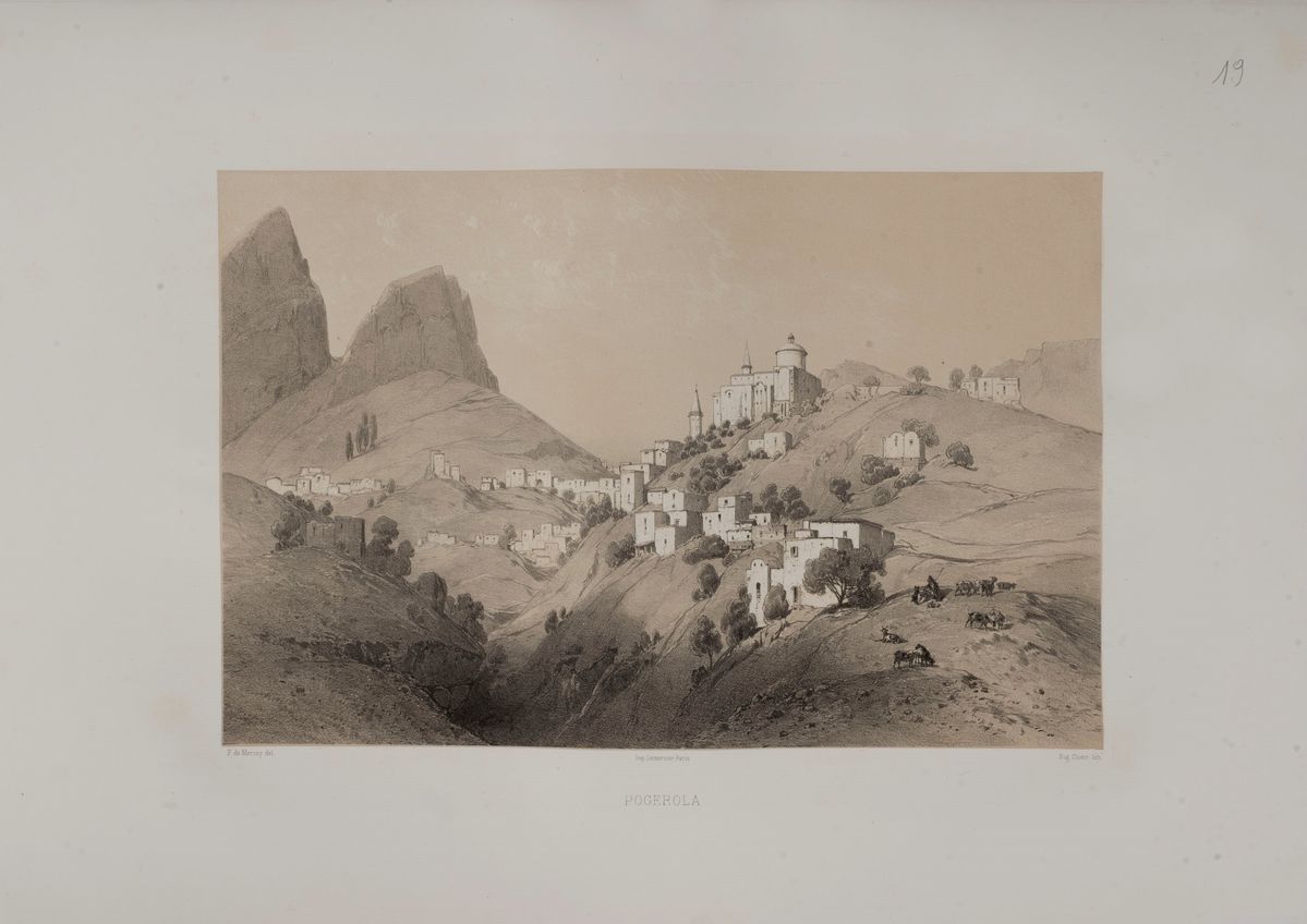 Friederich De Mercey - La Toscane Et le Midi D’italie