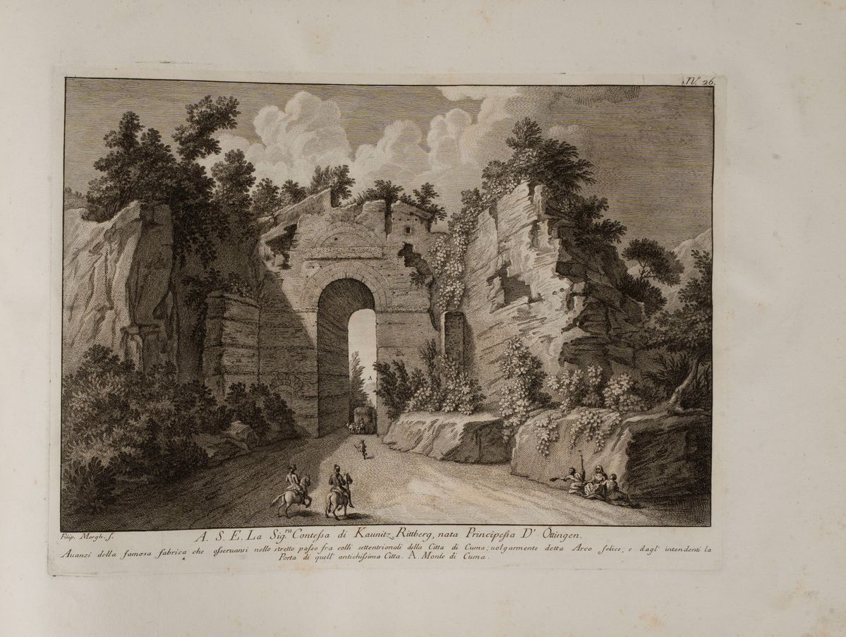 Le Antichità di Pozzuoli, Baja, e Cuma Incise in Rame e Pubblicate da Filippo Morghen.