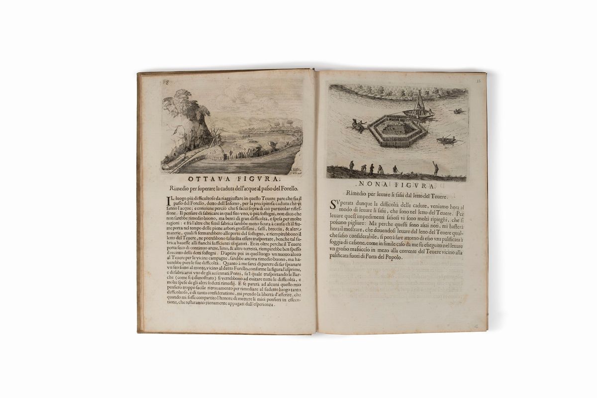 Cornelio Meyer - L'arte di Restituire À Roma la Tralasciata Navigatione del Suo Tevere Divisa in ...