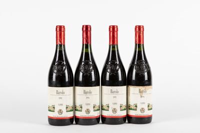 Marchesi di Barolo, Barolo 1991 - 4 Bottiglie