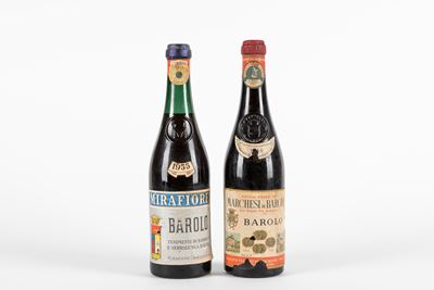 Mirafiore Barolo 1955 (1 Bt) e Marchesi di Barolo Barolo 1959 (1 Bt)
