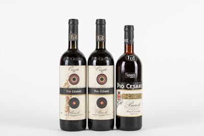 Pio Cesare, Barolo Ornato 1986 (2 bottiglie), Barolo 1985 (1 bottiglia)