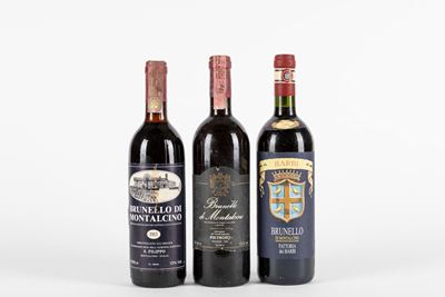 Selezione Brunello di Montalcino (1983, 1985, 1996)