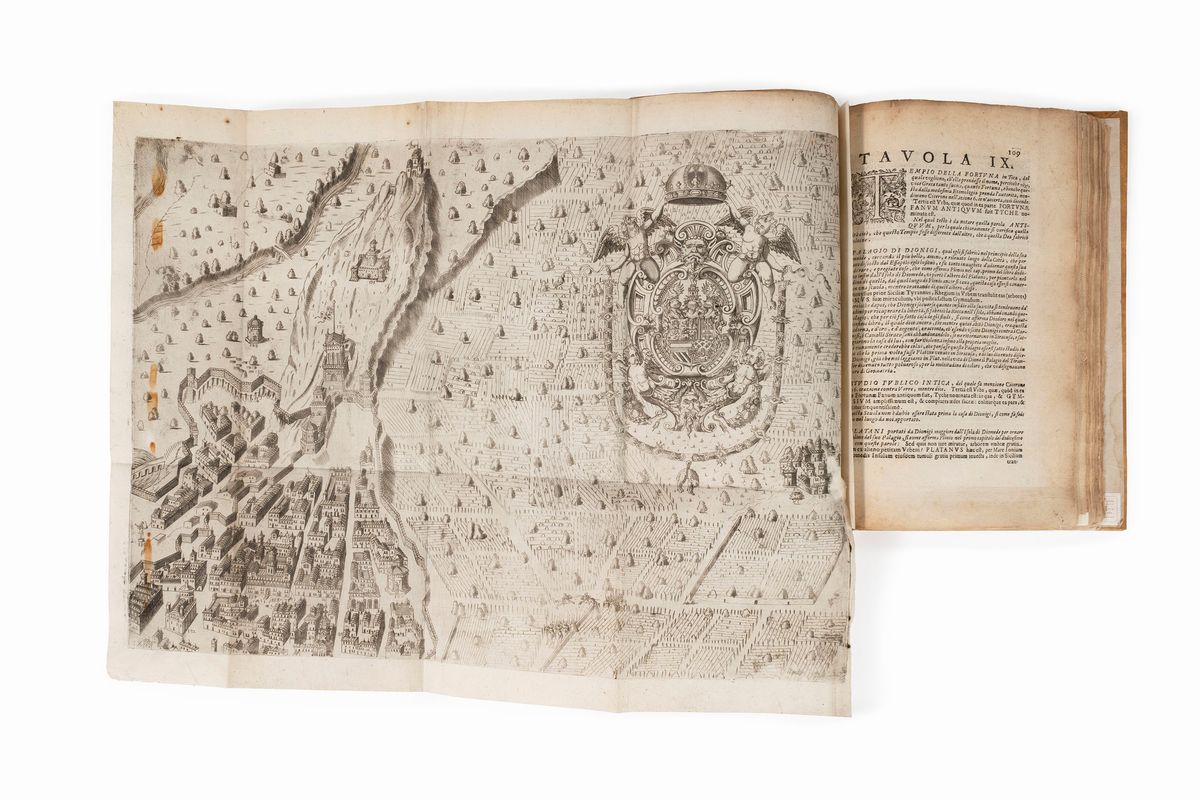 Vincenzo Mirabella Alagona - Dichiarazioni della Pianta delle Antiche Siracuse e di Alcune Scelte...