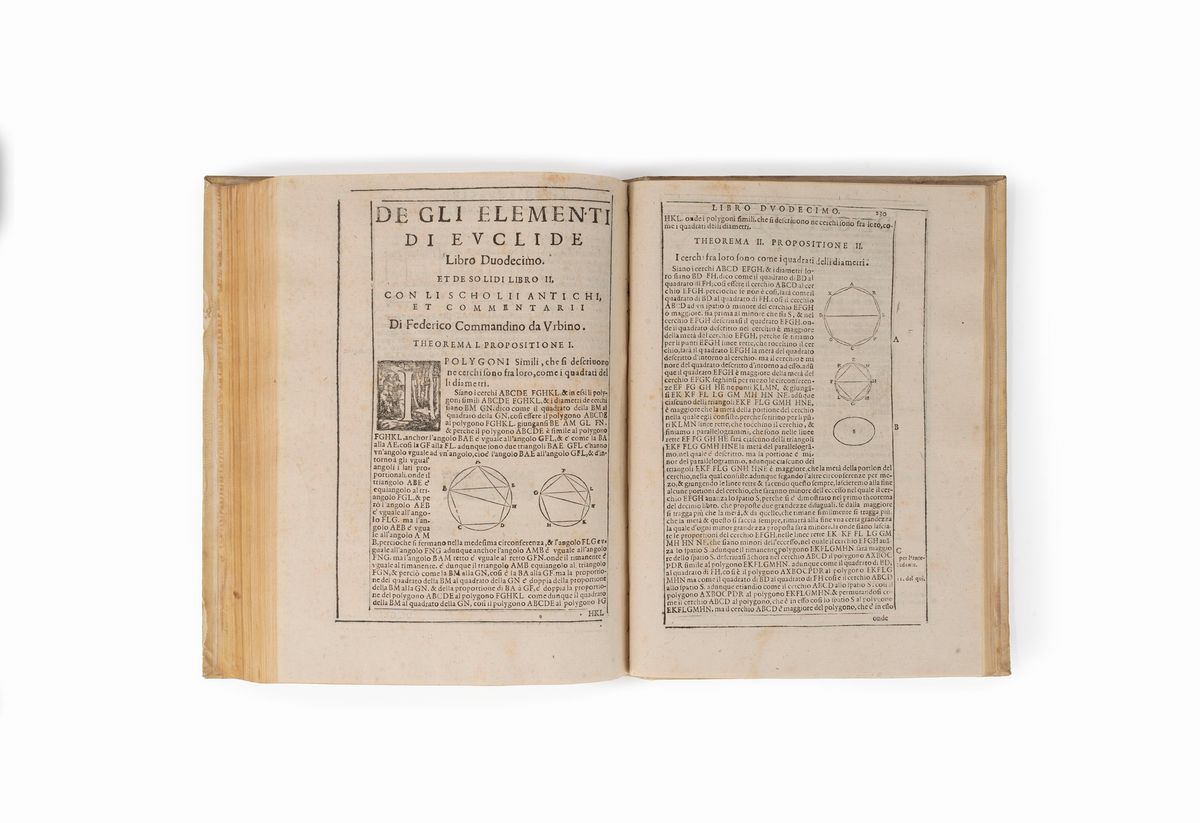 De gli Elementi D'euclide Libri Quindici. con gli Scholii Antichi. Volgarizzati Già D'ordine del ...