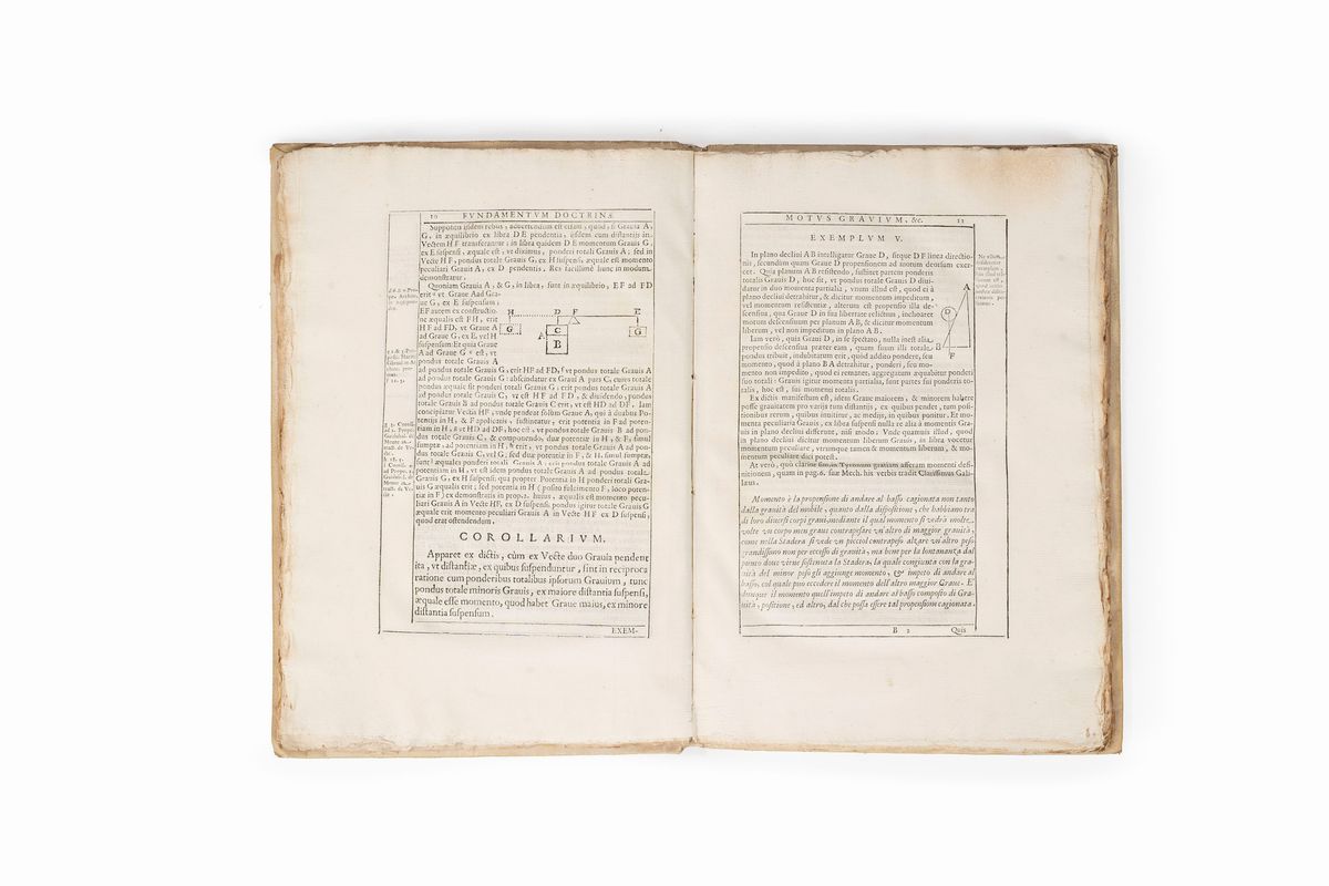 Vitale Giordano - Fundamentum Doctrinae Motus Gravium Et Comparatio Momentorum Gravis in Planis S...