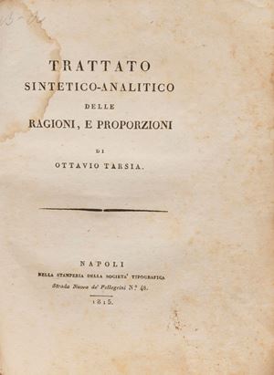 Synthetic-analytic treatise on reasons and proportions