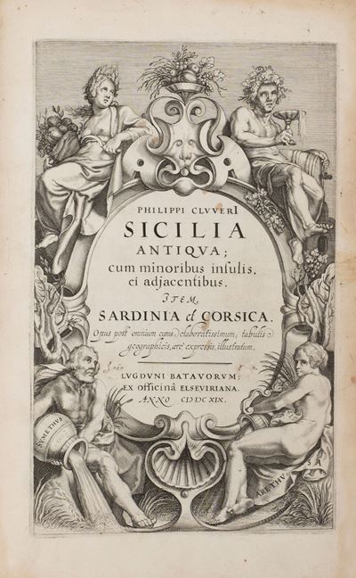 Sicilia Antiqua Cum Minoribus Insulis, Et Adjacentibus Item Sardinia Et Corsica. Opus Post Omnium...