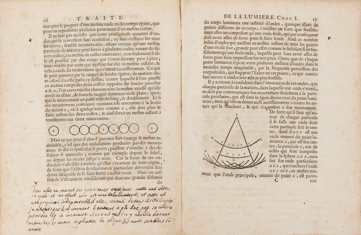 Christiaan Huygens - Traité De la Lumière. Où Sont Expliquées Les Causes De Ce Qui Luy Arrive Dan...