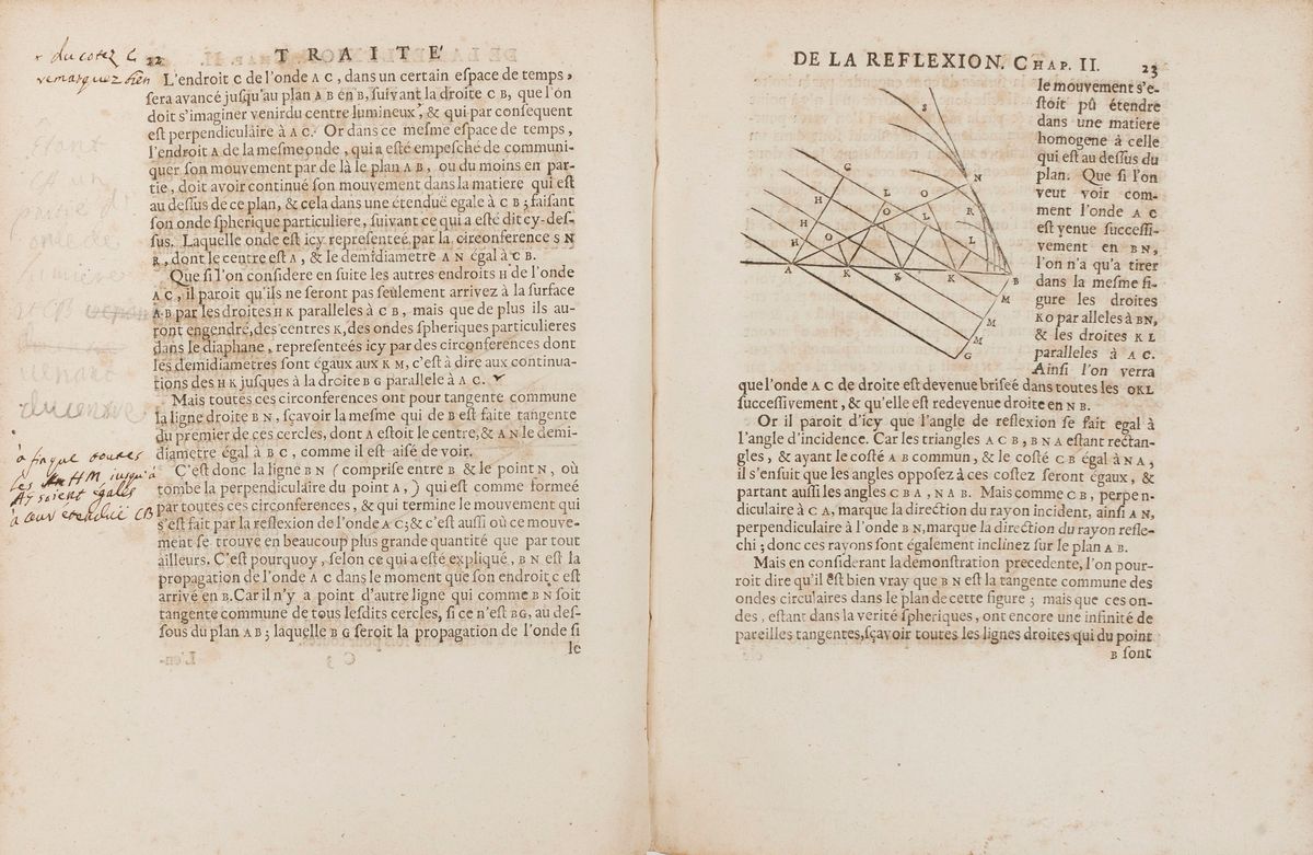 Christiaan Huygens - Traité De la Lumière. Où Sont Expliquées Les Causes De Ce Qui Luy Arrive Dan...