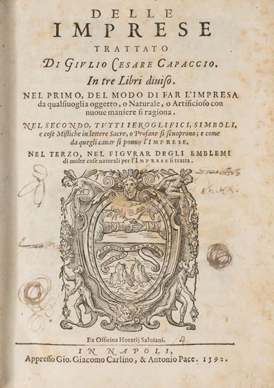 Delle Imprese Trattato. in Tre Libri Diviso.