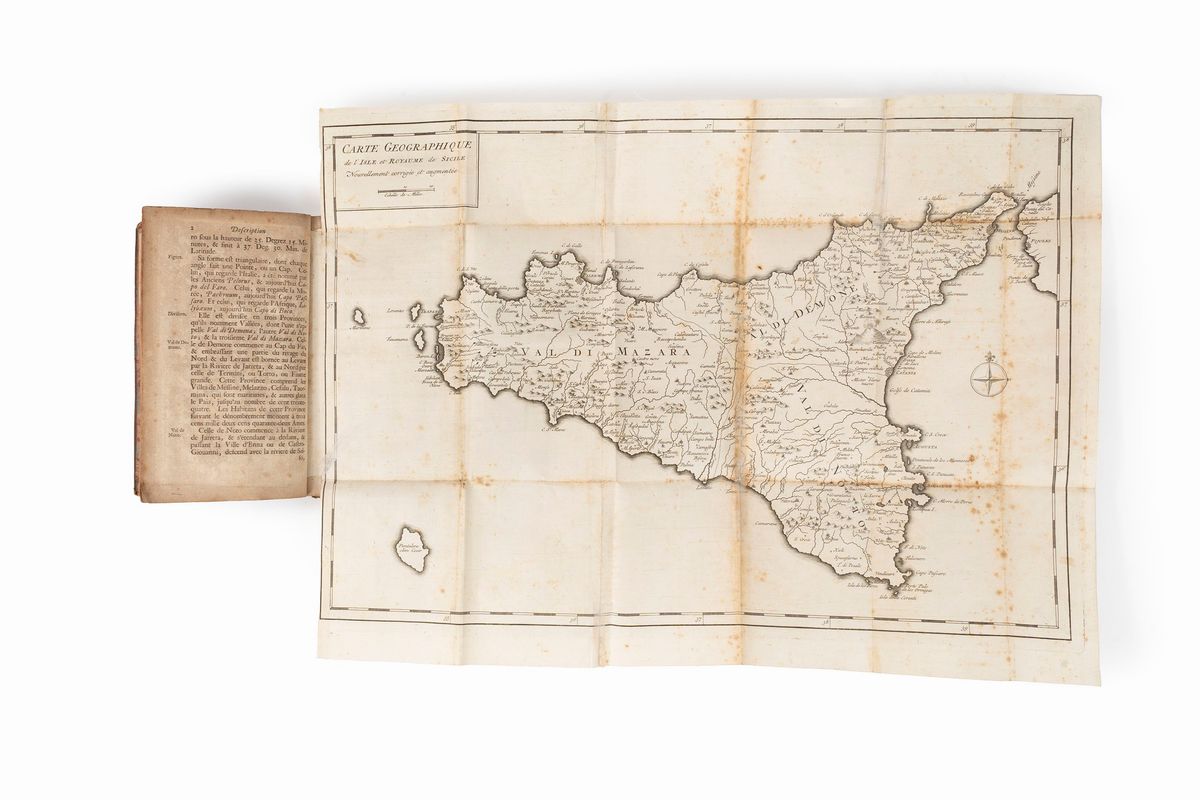 Pierre Calleyo Y Angulo (del) - Description De L'isle De Sicile, Et De Ses Cotes Maritimes, Avec ...