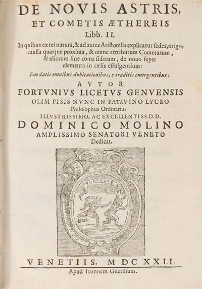 De Nouis Astris Et Cometis Aethereis.