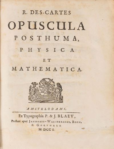 Opuscula Posthuma Physica Et Mathematica.