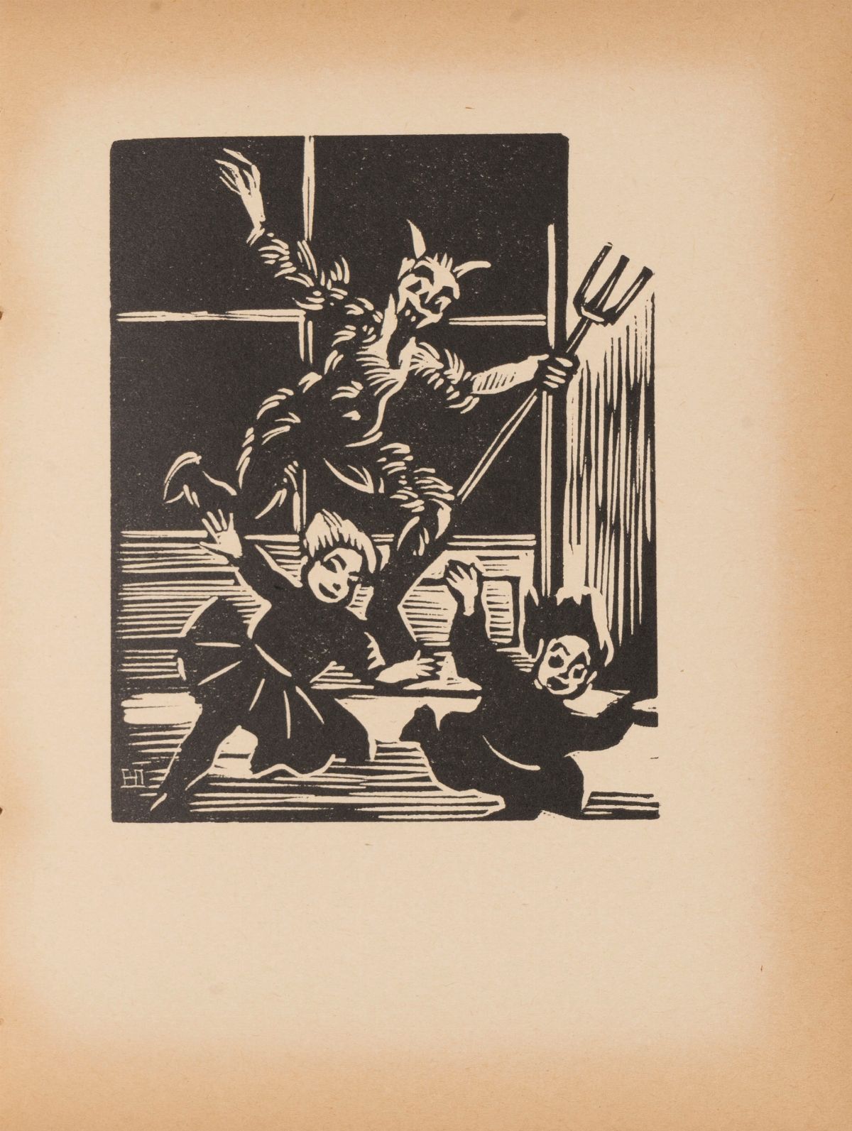 Helena Bochořáková-dittrichová - Z Meho Detstvi: Drevoryty (from My Childhood: Woodcuts)