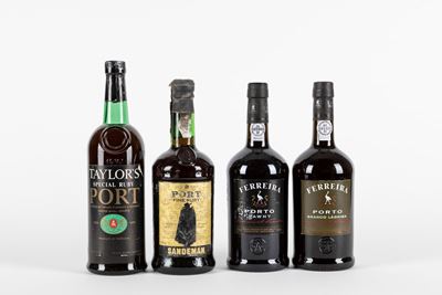 Selezione Porto: Taylor Special Ruby Port, Sandeman Fine Ruby, Ferreira Tawny e Ferreira Branco L...
