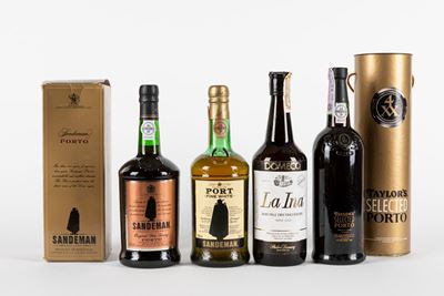 Domecq, La Ina Very Pale Fino Sherry (1 BT) e Taylor's, Selected Porto (1 BT)