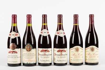 Collezione di Vini Borgogna, Selezione di Sei Bottiglie