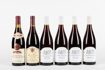 Selezione Borgogna: François Changarnier 1990, Perrin 1998, Courbin 2000 (6 BT)