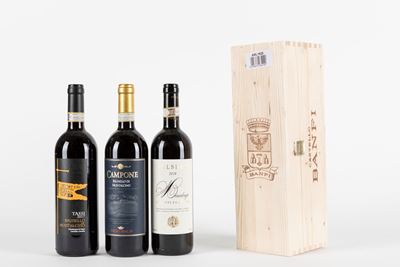 Selezione di Vini Rappresentativi di Montalcino e Chianti (4 Bottiglie)