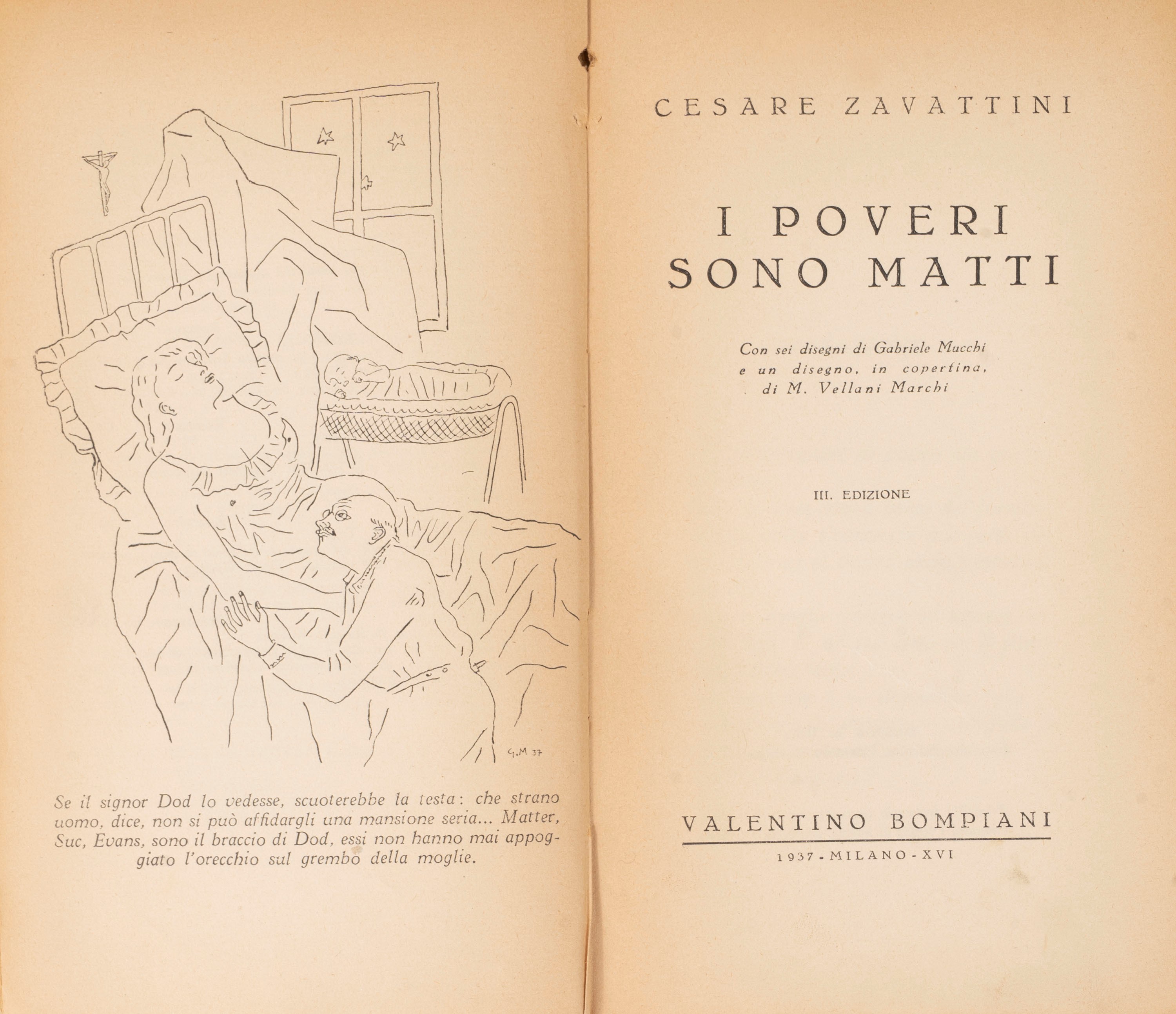 Cesare Zavattini - Totò il buono, illustrato da Mino Maccari