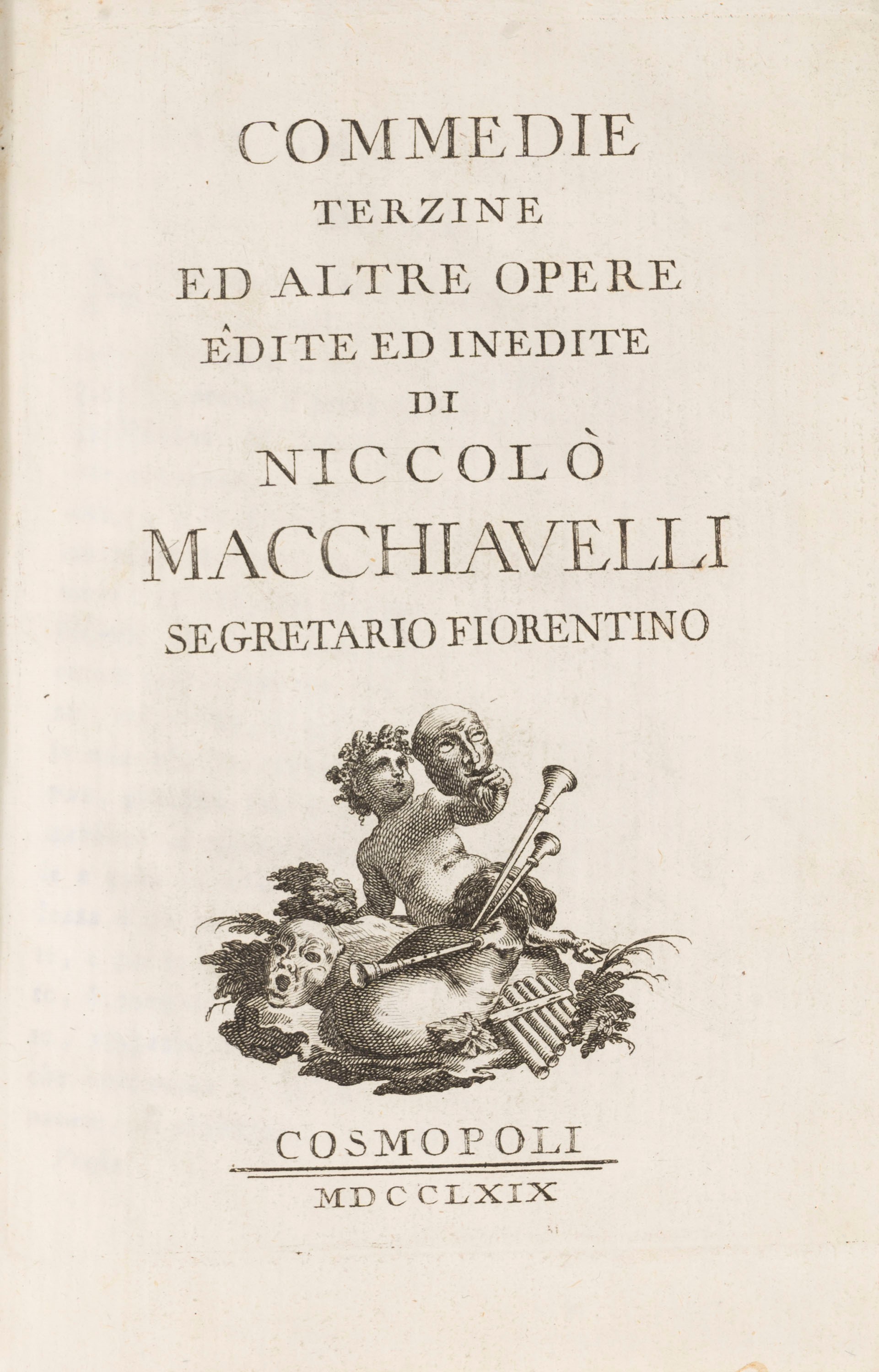 Niccolò Machiavelli - Opere complete in 8 volumi