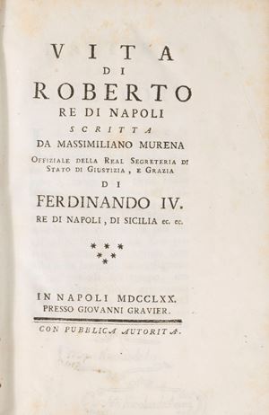 Vita di Roberto Re di Napoli