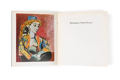 Parigi, Hommage à Pablo Picasso, catalogo della mostra (1966), brossura in 8° quadrato