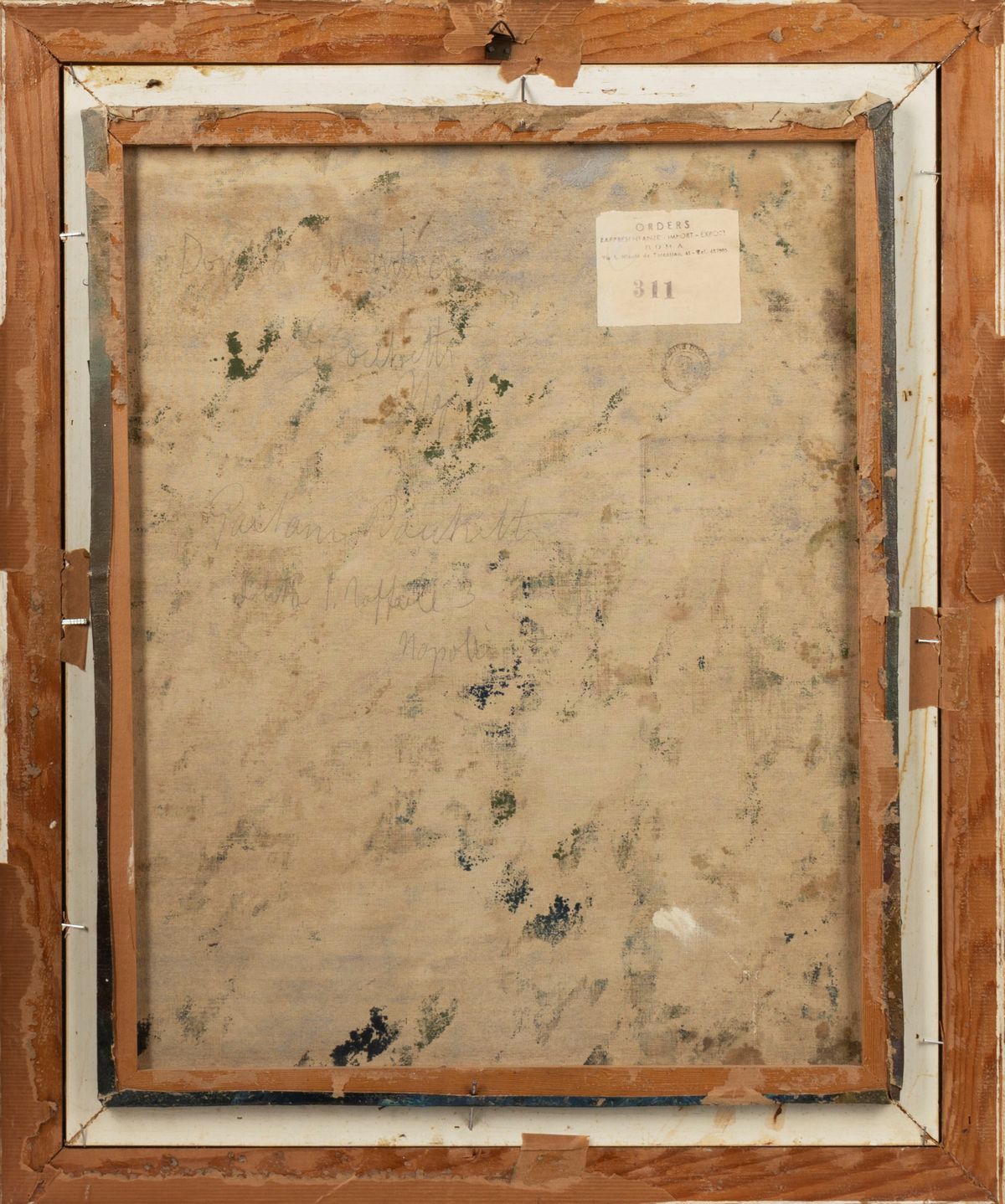 Gaetano Bocchetti - Donna all'antica, olio su tela