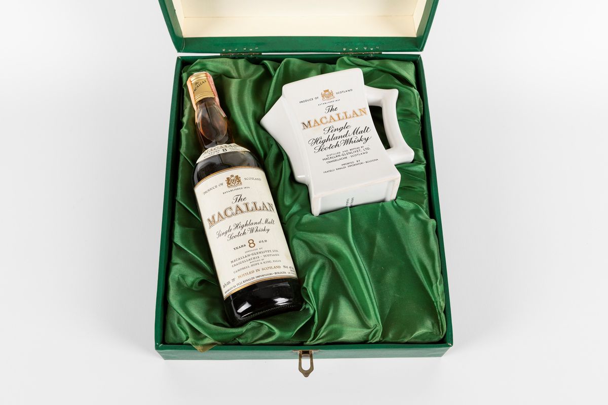 Scozia - Macallan, Whisky 8 Anni in Caraffa (1 Bottiglia)