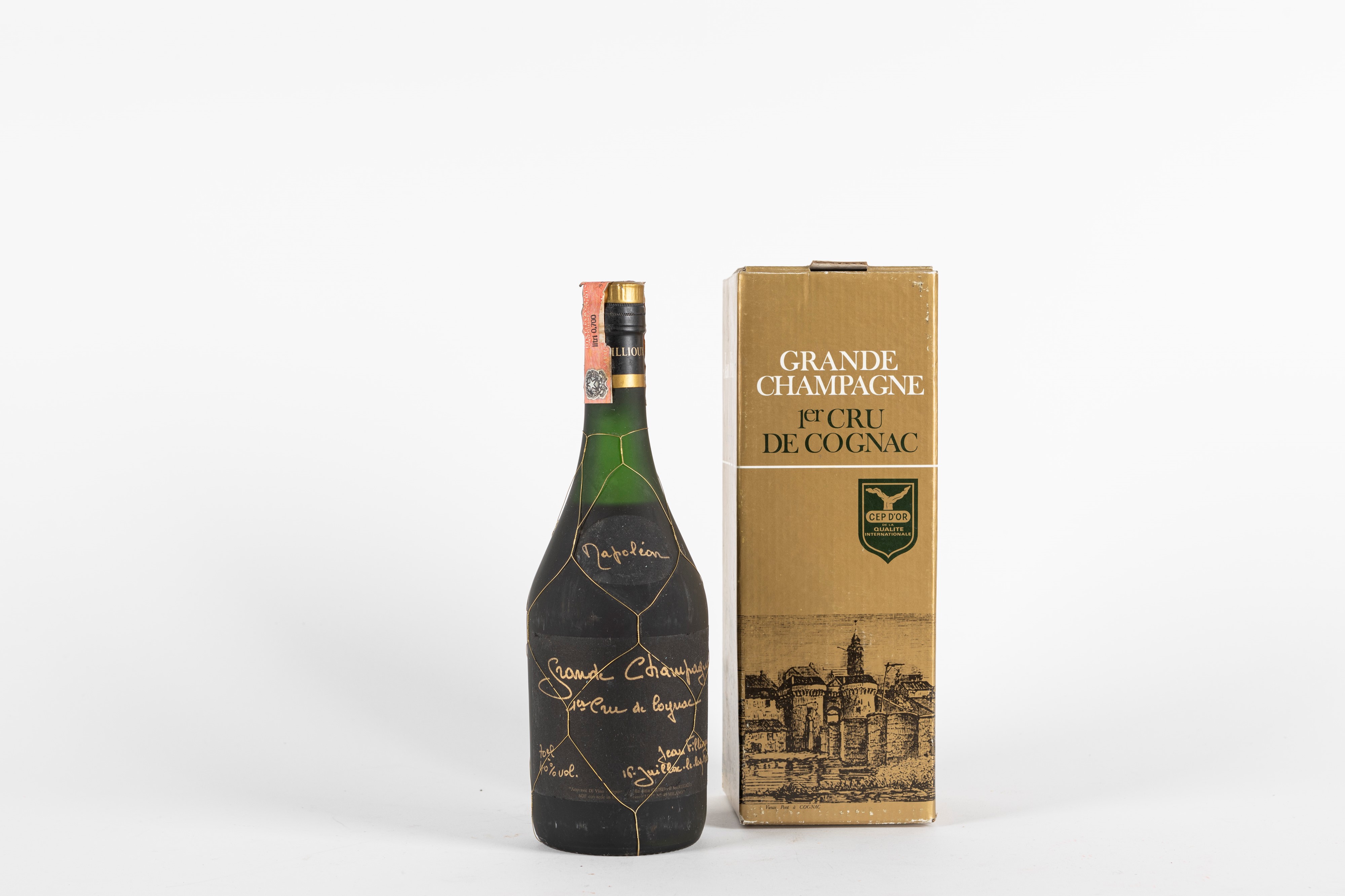 Francia - Jean Fillioux Napoleon Grande Champagne Premier Cru Cognac (1 BT)  | Vini e Distillati | Finarte, casa d'aste