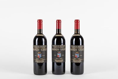 Biondi Santi, Brunello di Montalcino DOCG 2000 (2 BT), 2001 (1 BT)