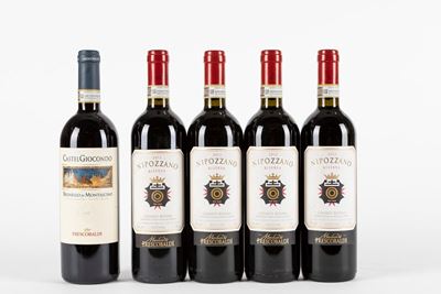 Marchesi Frescobaldi, Castelgiocondo Brunello di Montalcino DOCG 2013 e Nipozzano Chianti Rufina ...