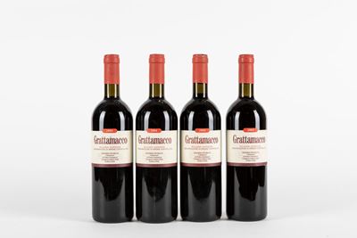 Podere Grattamacco Bolgheri Superiore 2004 (4 BT)