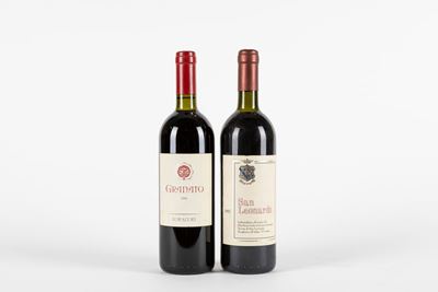 Foradori, Granato Vigneti delle Dolomiti IGT 2004 e Guerrieri Gonzaga, San Leonardo Vigneti delle...