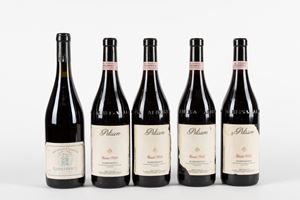 Selezione Barbaresco Chiarlo 1993 (1 BT), Pellissero 1998 (4)