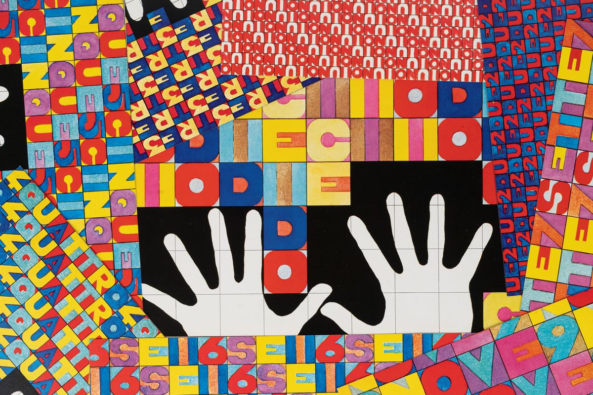 Alighiero Boetti - Da uno a Dieci